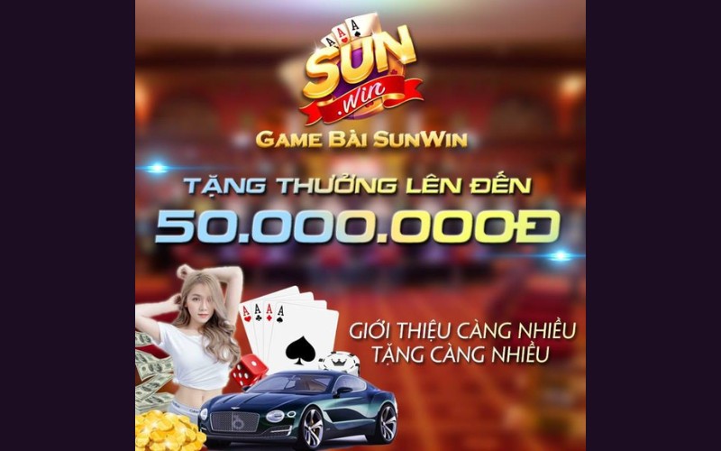 Phần thưởng trên cổng game Sunwin